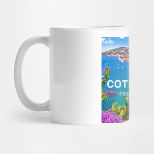 Cote D'Azur French riviera Mug